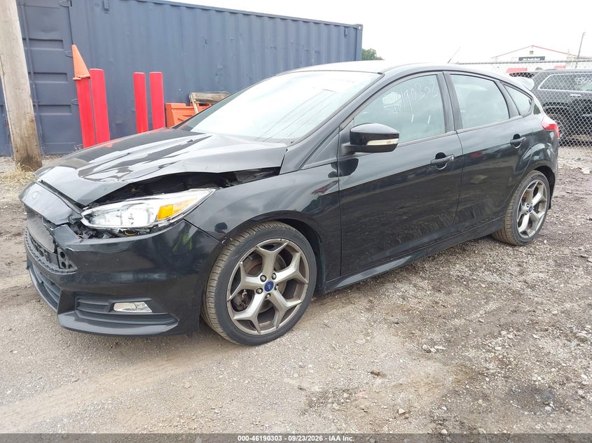 Vin: 1fadp3l91gl358960, lot: 46690187, ford focus st 20162