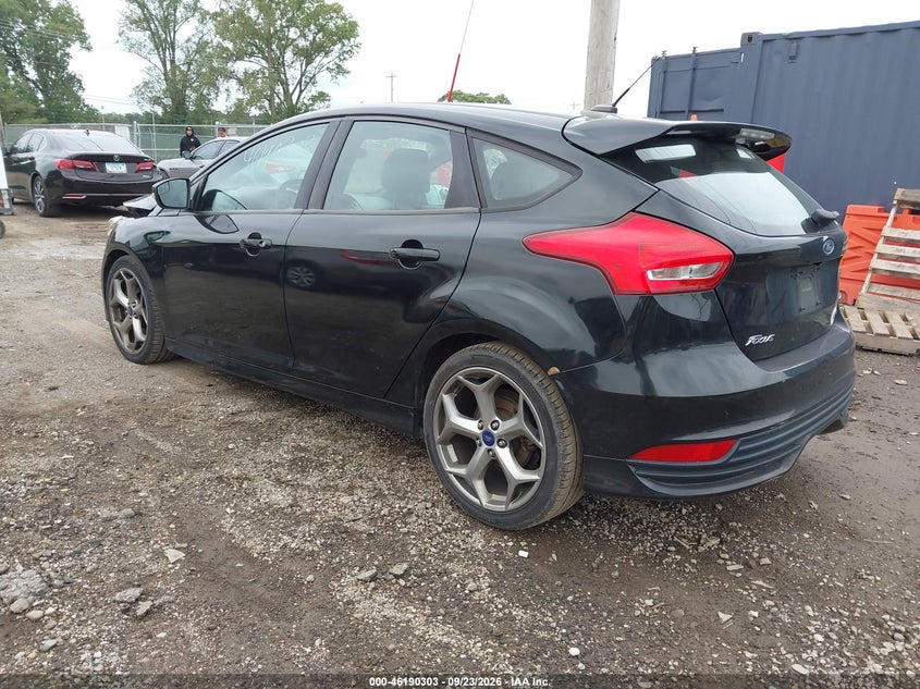 Vin: 1fadp3l91gl358960, lot: 46690187, ford focus st 20163