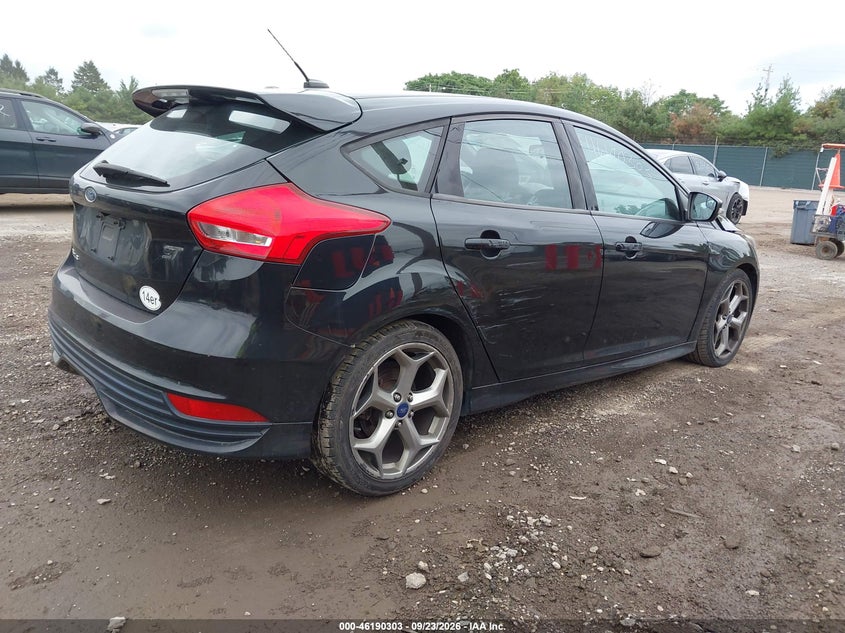 Vin: 1fadp3l91gl358960, lot: 46690187, ford focus st 20164