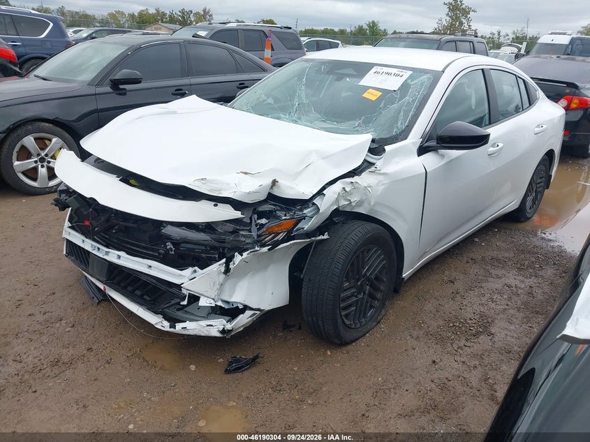 Vin: 3n1ab9cv9ty278564, lot: 46690188, nissan sentra sv 20262