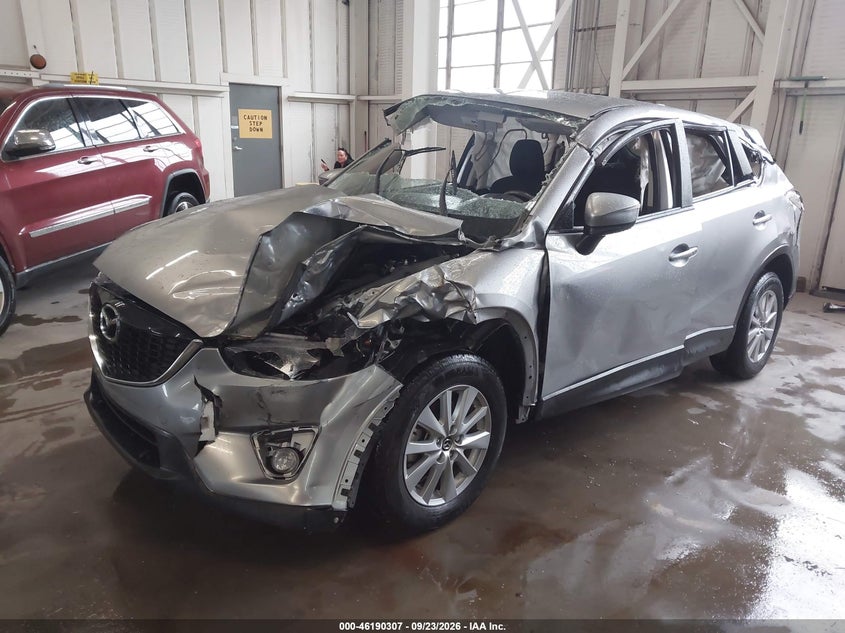 Vin: jm3ke2cy1f0475468, lot: 46690191, mazda cx-5 touring 20152