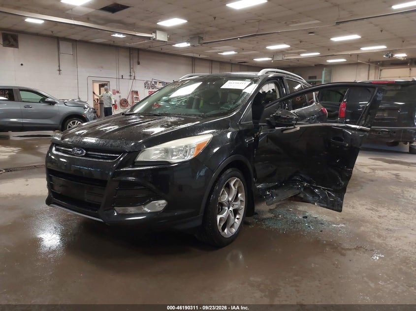 Vin: 1fmcu9j94eua96102, lot: 46690195, ford escape titanium 20142