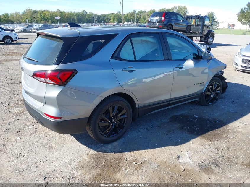 Vin: 3gnaxheg4pl186019, lot: 46690203, chevrolet equinox fwd ls 20234
