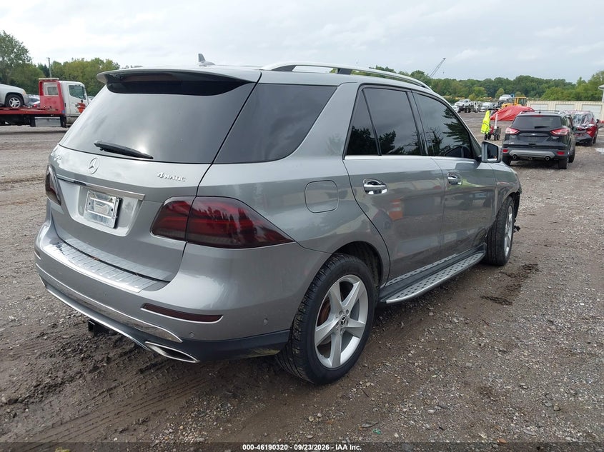 Vin: 4jgda5hb3ga708812, lot: 46690204, mercedes-benz gle 350 4matic 20164