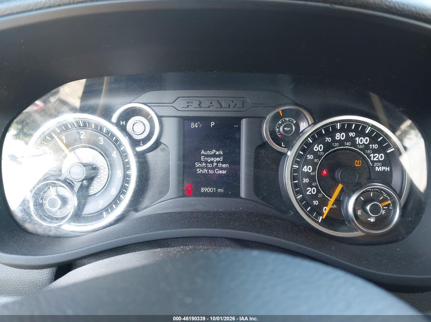 RAM 2500 2019 VIN 3C6UR5HJ5KG710261