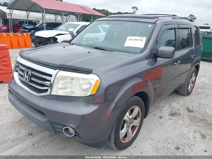 Vin: 5fnyf3h58eb003370, lot: 46690242, honda pilot ex-l 20142