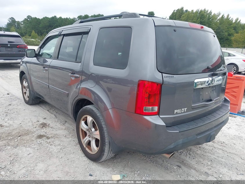 Vin: 5fnyf3h58eb003370, lot: 46690242, honda pilot ex-l 20143