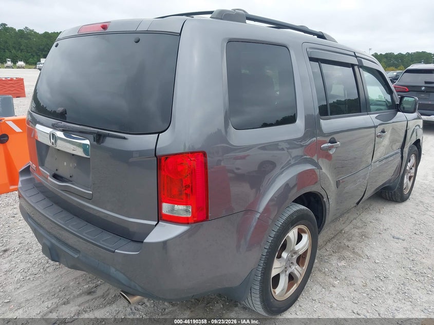 Vin: 5fnyf3h58eb003370, lot: 46690242, honda pilot ex-l 20144
