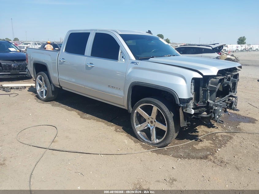 Vin: 3gtu2nec7gg206045, lot: 46690250, gmc sierra 1500 slt 20161