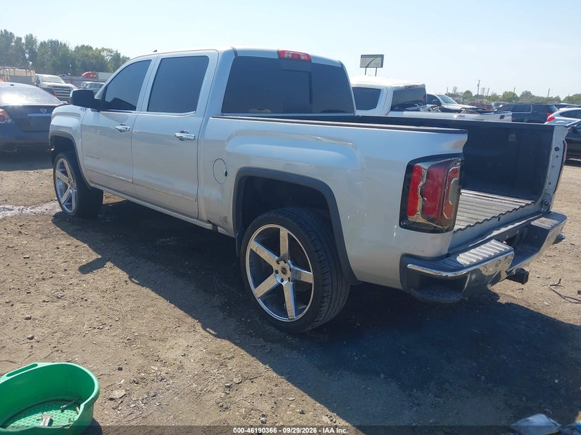Vin: 3gtu2nec7gg206045, lot: 46690250, gmc sierra 1500 slt 20163