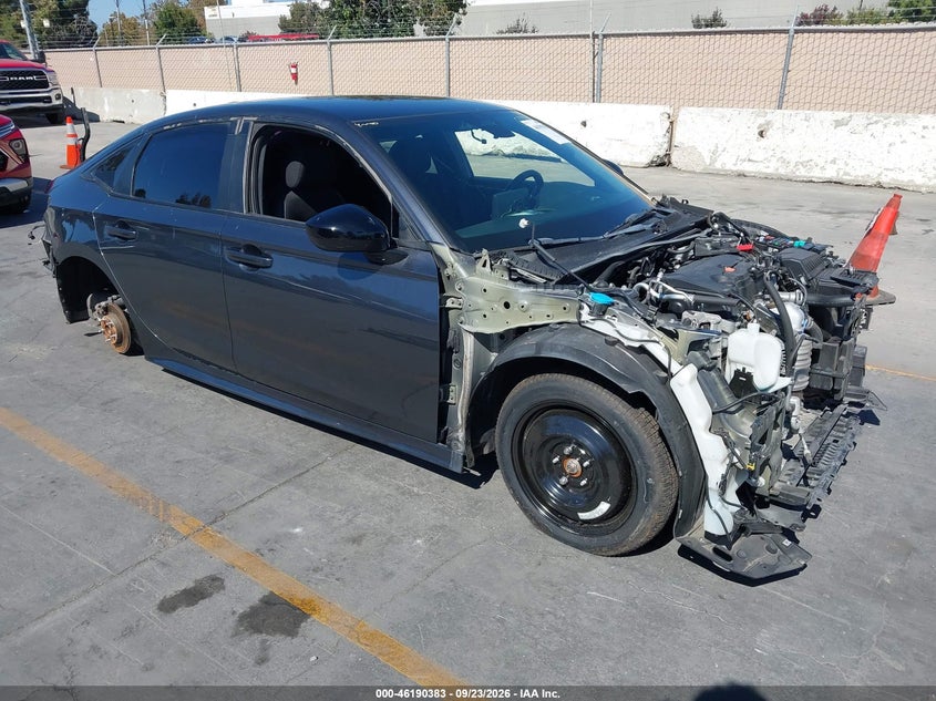 Vin: 2hgfe2f54nh588810, lot: 46690267, honda civic sport 2022 img_1