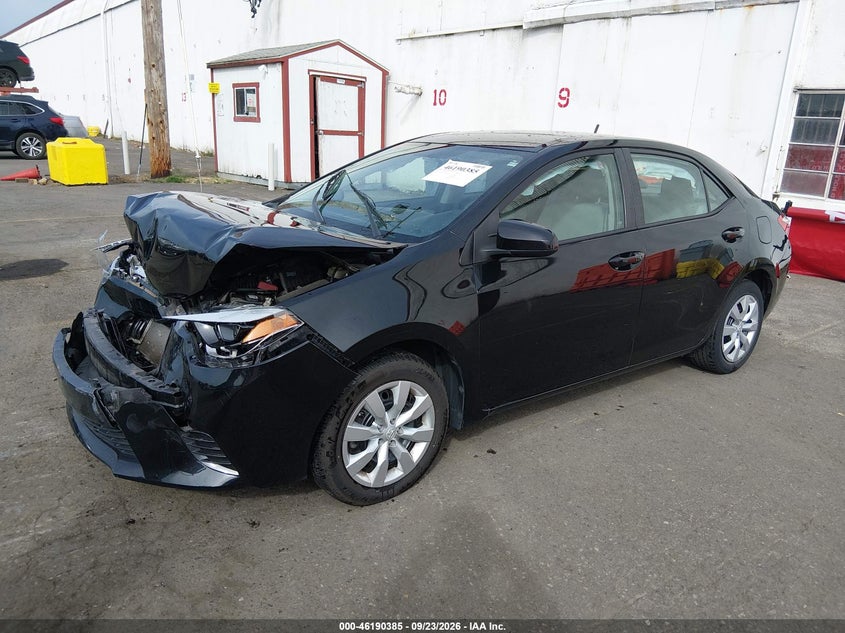 Vin: 2t1burhe3gc719292, lot: 46690269, toyota corolla le 20162