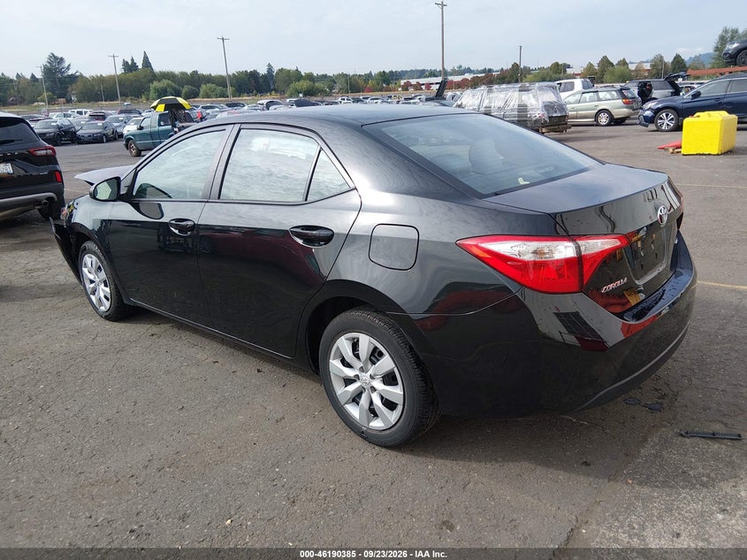 Vin: 2t1burhe3gc719292, lot: 46690269, toyota corolla le 20163