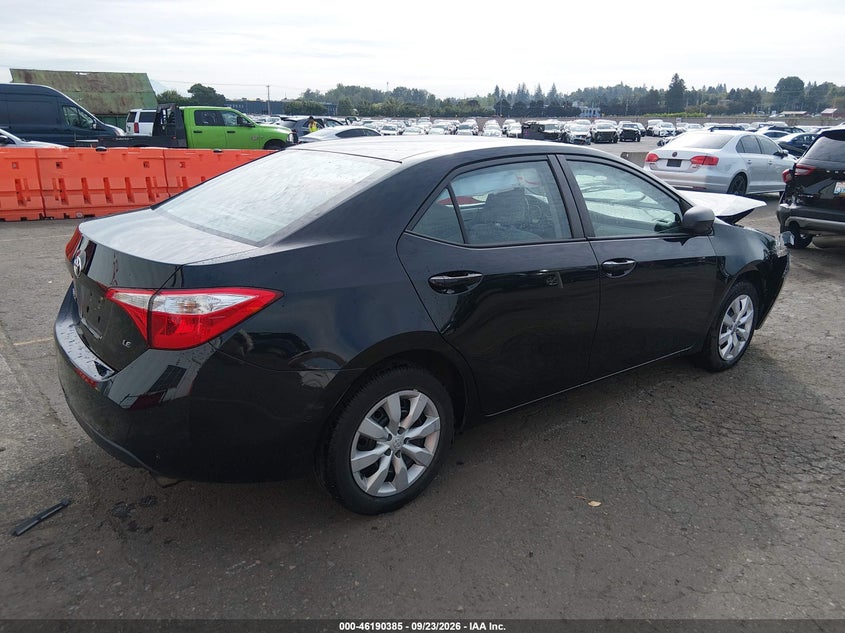 Vin: 2t1burhe3gc719292, lot: 46690269, toyota corolla le 20164
