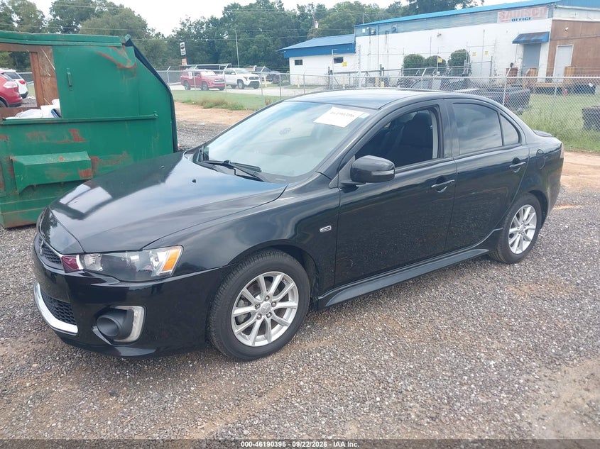 Vin: ja32u2fu8gu002423, lot: 46690280, mitsubishi lancer es 20162