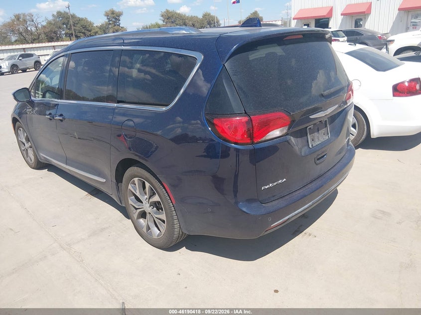 Vin: 2c4rc1gg7hr602886, lot: 46690302, chrysler pacifica limited 20173