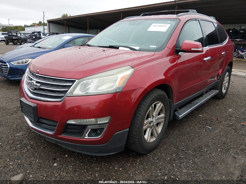 Vin: 1gnkvgkd3dj124113, lot: 46690307, chevrolet traverse 1lt 20132