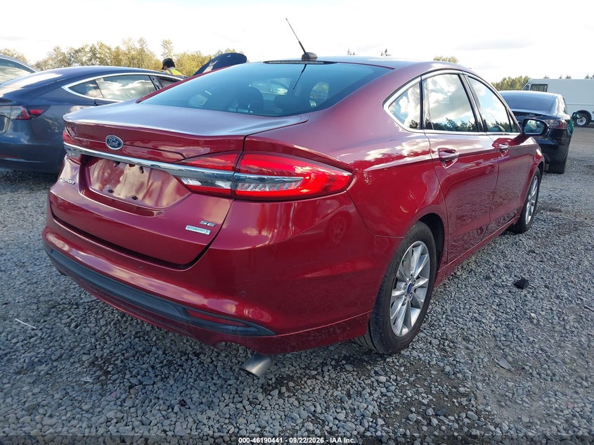 Vin: 3fa6p0hd6hr366981, lot: 46690325, ford fusion se 20174