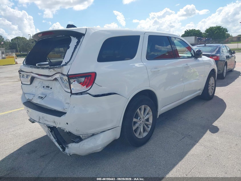 Vin: 1c4rdhdg9sc537730, lot: 46690327, dodge durango gt rwd 20254