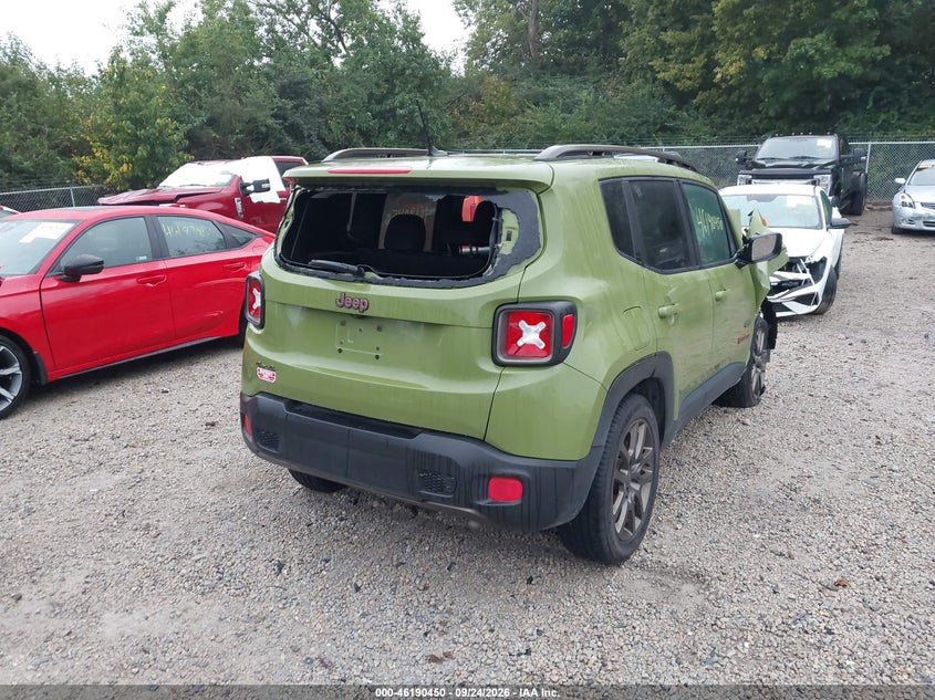 Vin: zaccjbbw6gpc99098, lot: 46690334, jeep renegade 75th anniversary 20164
