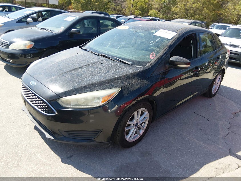 Vin: 1fadp3f24fl242889, lot: 46690335, ford focus se 20152