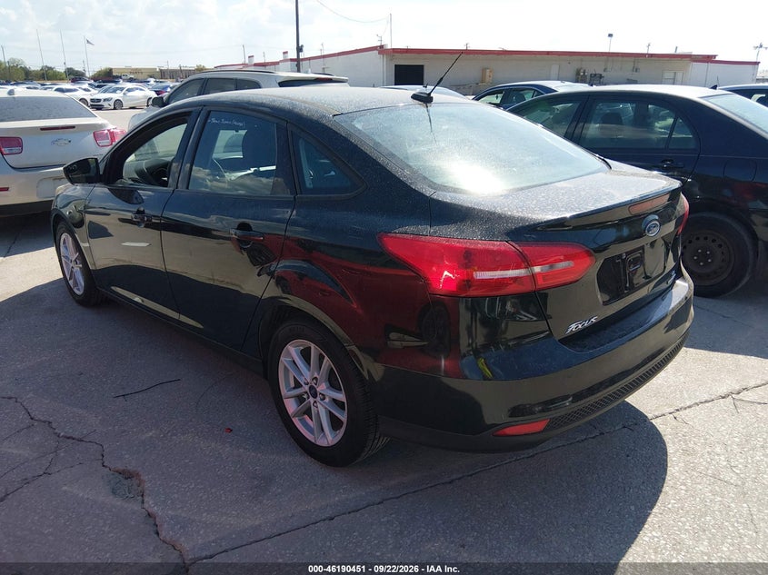 Vin: 1fadp3f24fl242889, lot: 46690335, ford focus se 20153