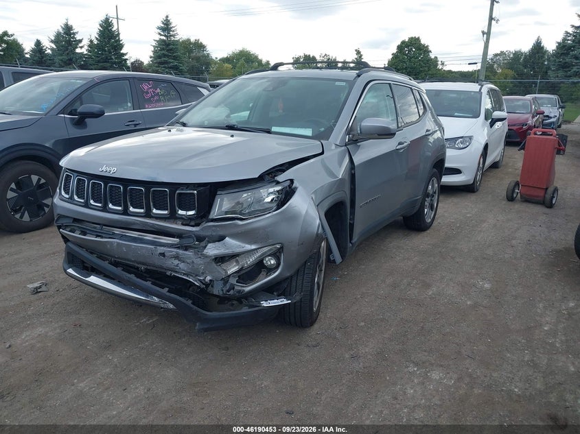 Vin: 3c4njdcb9mt520312, lot: 46690337, jeep compass limited 4x4 20212