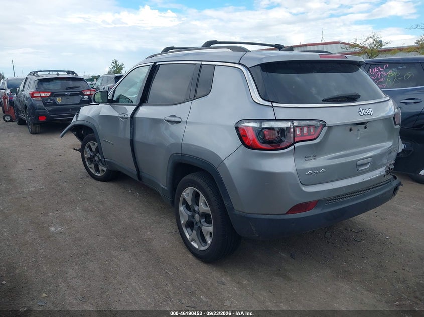 Vin: 3c4njdcb9mt520312, lot: 46690337, jeep compass limited 4x4 20213