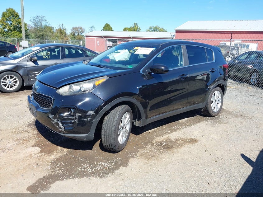 Vin: kndpmcac6j7310742, lot: 46690340, kia sportage lx 20182