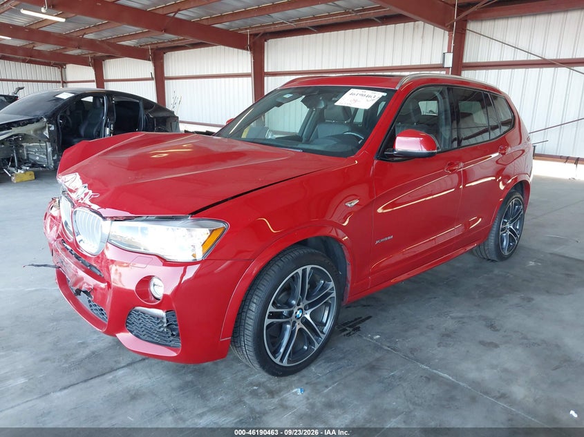 Vin: 5uxwx9c3xh0w74019, lot: 46690347, bmw x3 xdrive28i 20172