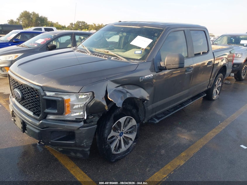 Vin: 1ftew1e58kke77863, lot: 46690353, ford f-150 xl 20192