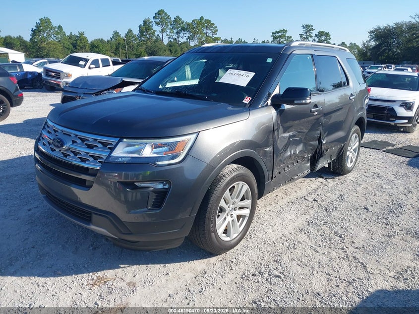 Vin: 1fm5k8d89jgc39470, lot: 46690354, ford explorer xlt 20182