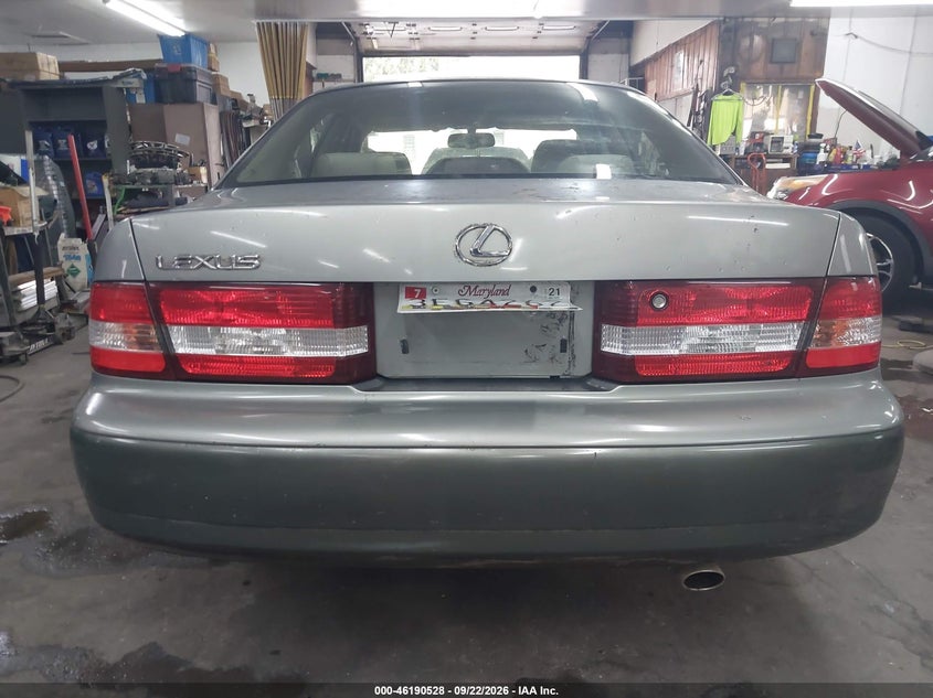 LEXUS ES 300 2001 VIN JT8BF28G510318751