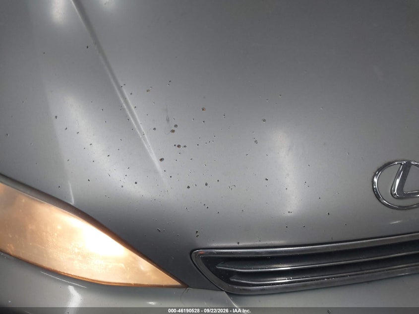 LEXUS ES 300 2001 VIN JT8BF28G510318751
