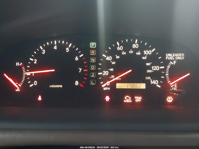 LEXUS ES 300 2001 VIN JT8BF28G510318751