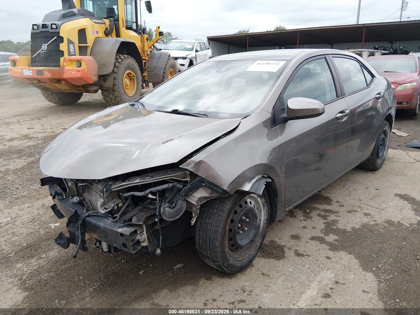Vin: 2t1burhe5kc142225, lot: 46690415, toyota corolla le 20192