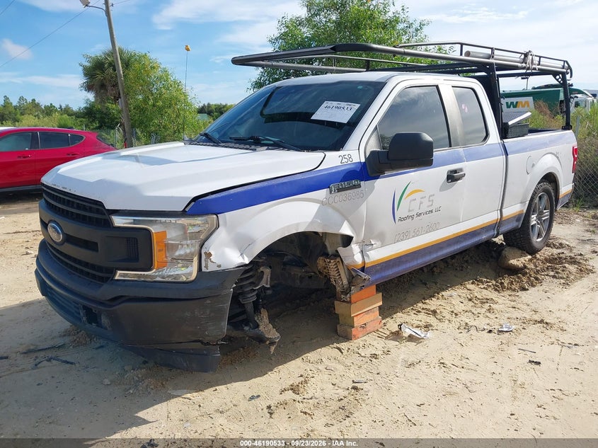 Vin: 1ftex1cb5kkd02685, lot: 46690417, ford f-150 xl 20192