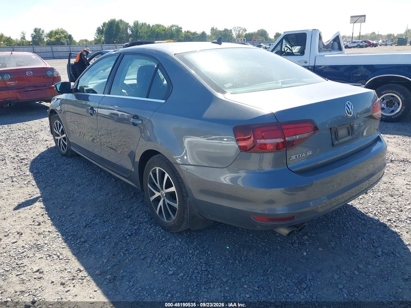 Vin: 3vwdb7aj9hm249480, lot: 46690418, volkswagen jetta 1.4t se 20173