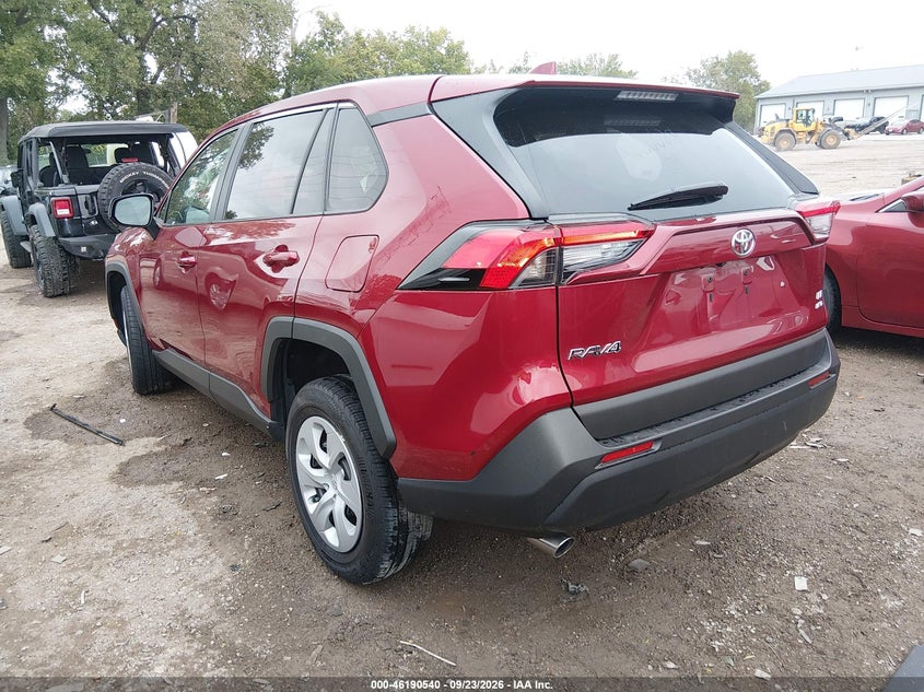 Vin: 2t3f1rfvxrw460628, lot: 46690424, toyota rav4 le 20243