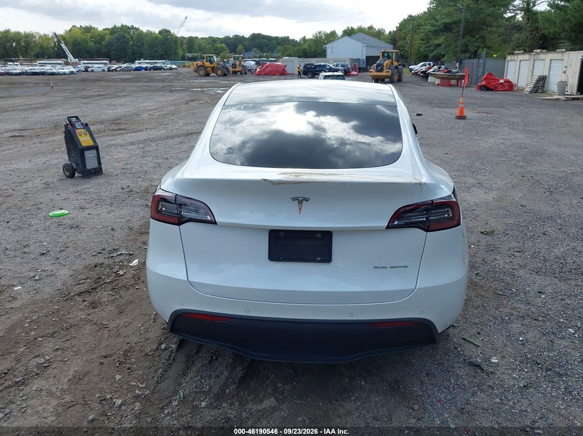 TESLA MODEL Y 2020 VIN 5YJYGDEF4LF006098