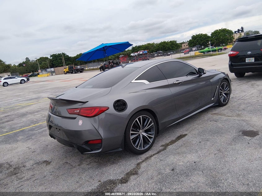 Vin: jn1ev7el5hm550823, lot: 46690455, infiniti q60 3.0t premium 20174