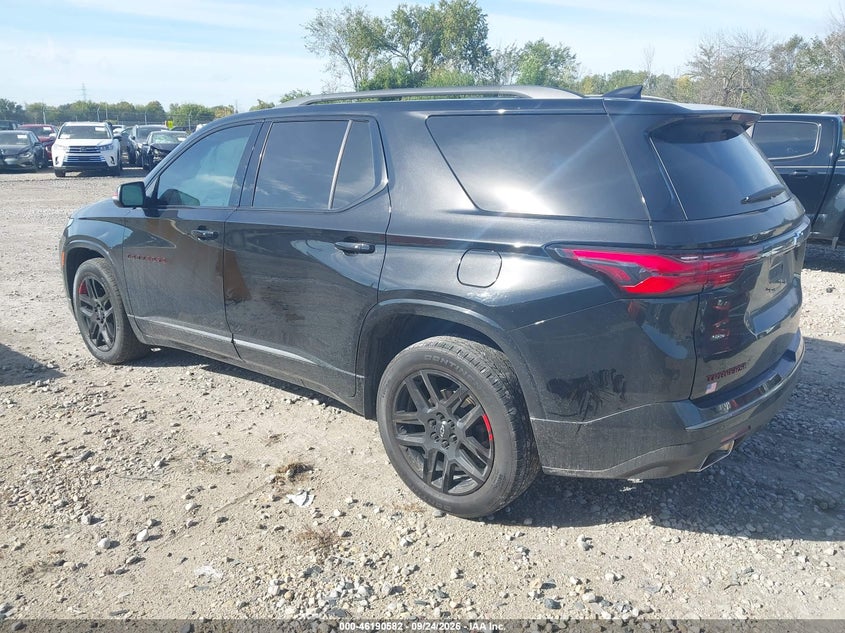 Vin: 1gnevkkw7pj157430, lot: 46690466, chevrolet traverse awd premier 20233