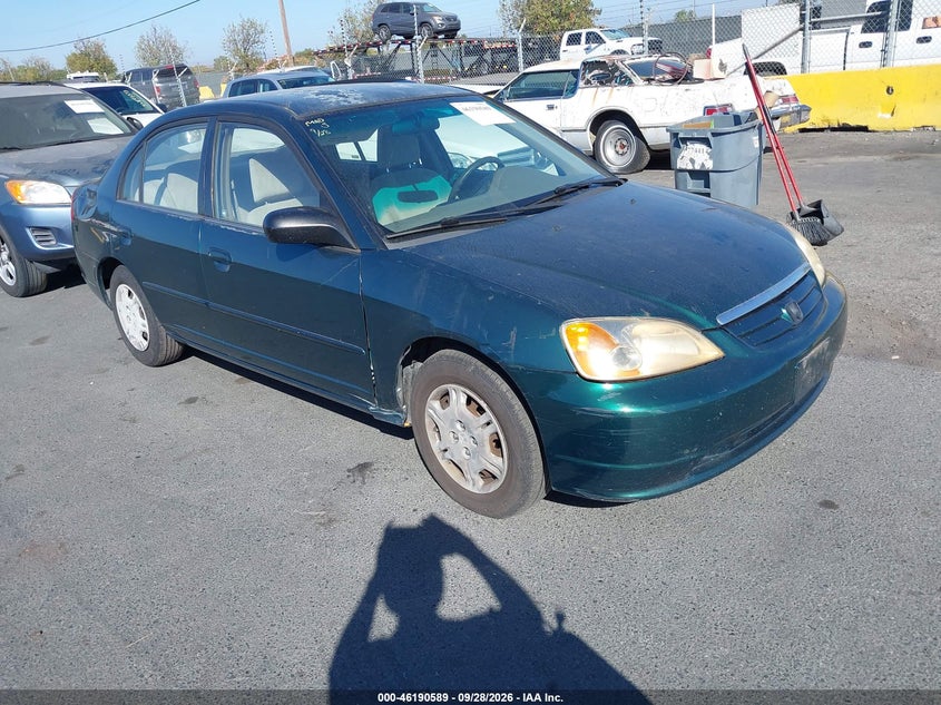 2002 HONDA CIVIC auction photo 1