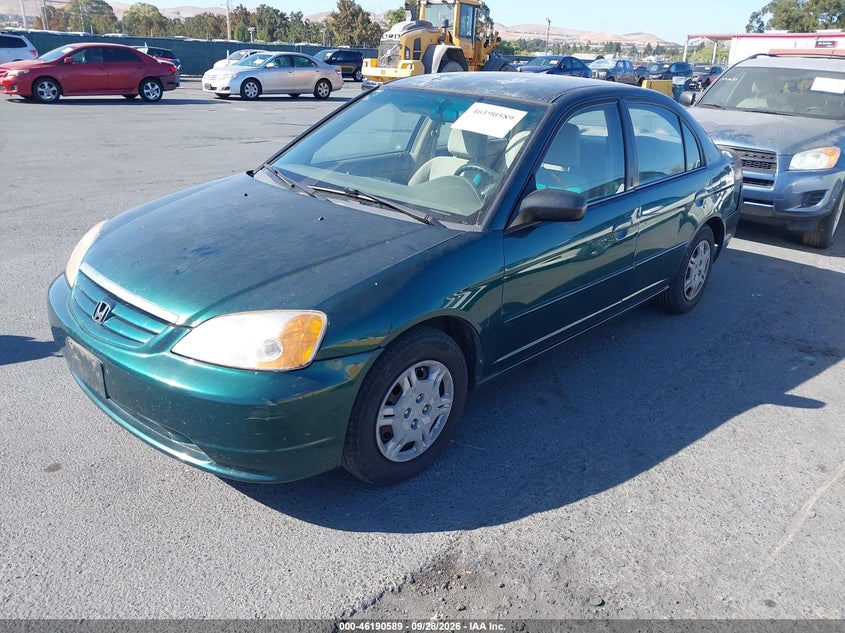 2002 HONDA CIVIC auction photo 2