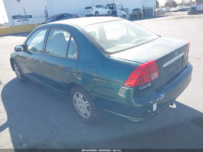 2002 HONDA CIVIC auction photo 3