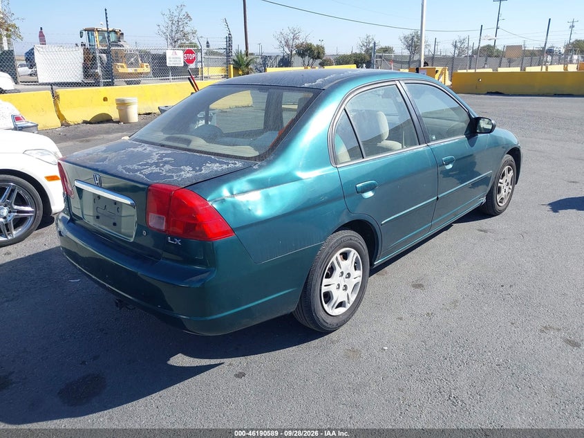 2002 HONDA CIVIC auction photo 4