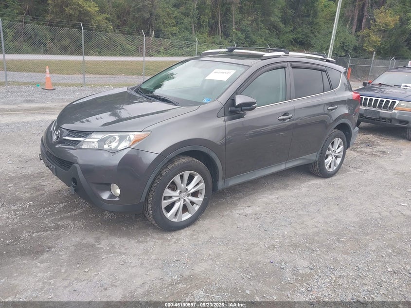 Vin: 2t3dfrevxew153285, lot: 46690481, toyota rav4 limited 20142