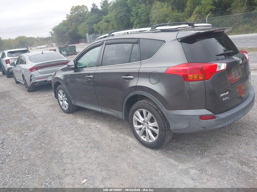 Vin: 2t3dfrevxew153285, lot: 46690481, toyota rav4 limited 20143