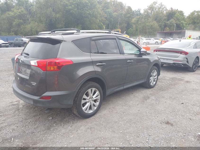 Vin: 2t3dfrevxew153285, lot: 46690481, toyota rav4 limited 20144
