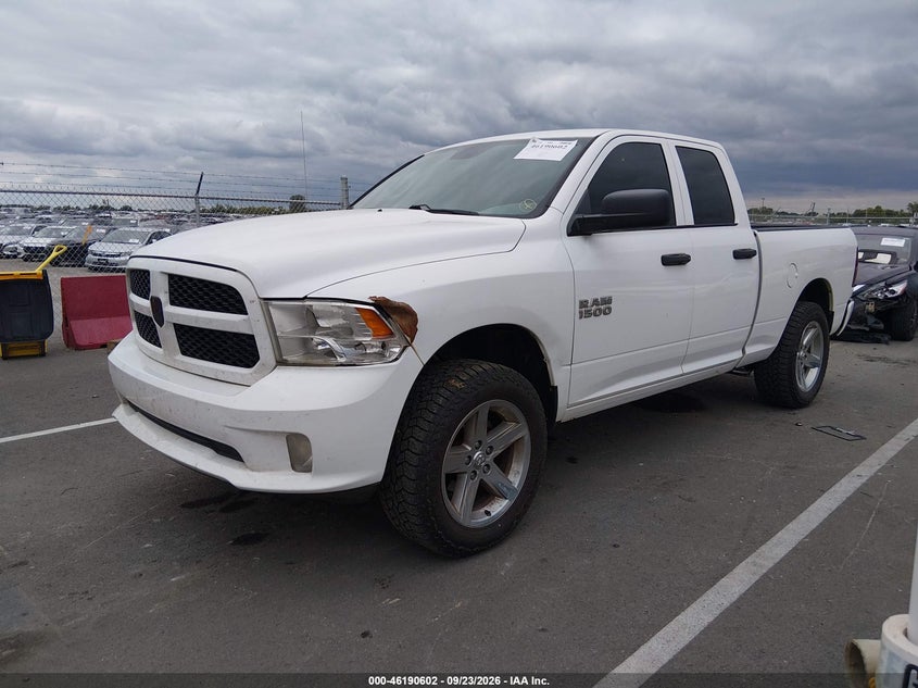 Vin: 1c6rr7ft1js216573, lot: 46690486, ram 1500 express  4x4 6'4 box 20182